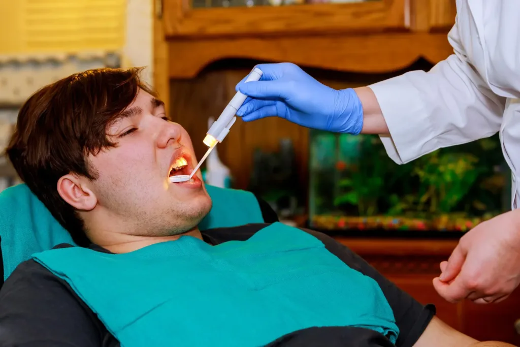 Can a dentist handle tonsil stone removal