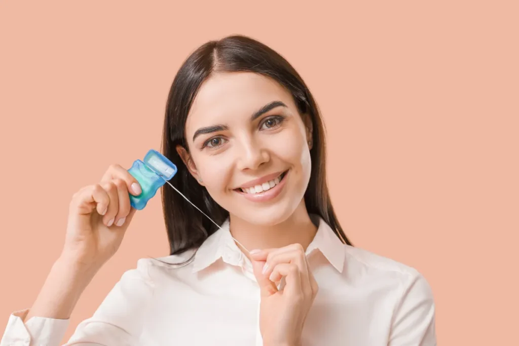 how to floss properly